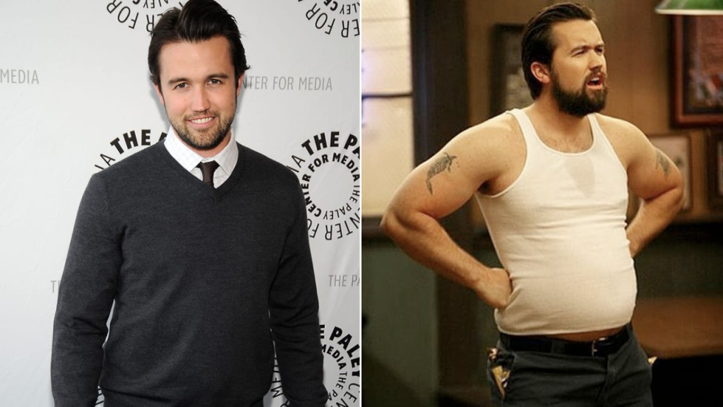 rob mcelhenney weight gain