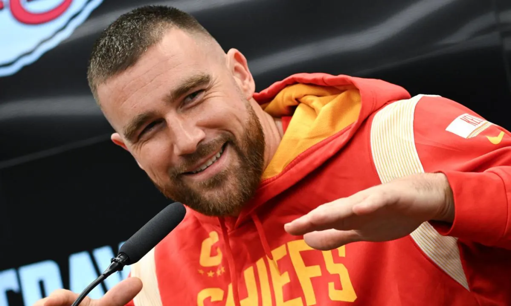 travis kelce weight gain