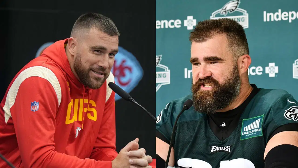 travis kelce weight gain